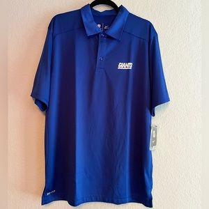 NFL Nike Men's Royal New York Giants Polo Shirt